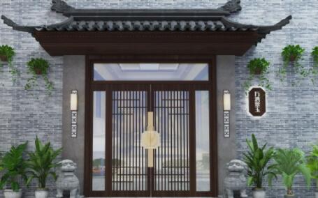 博厚镇您是否了解不同形式的中式门头设计要点？